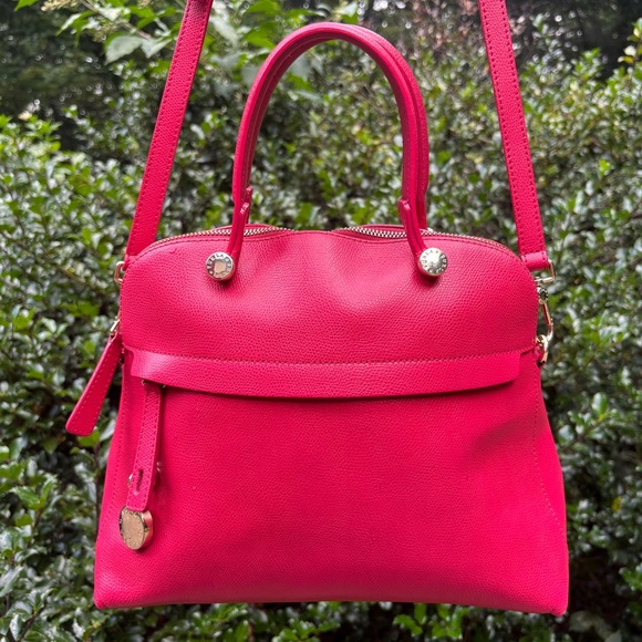 Furla Handbags - Furla Crossbody Bag in Bold Pink